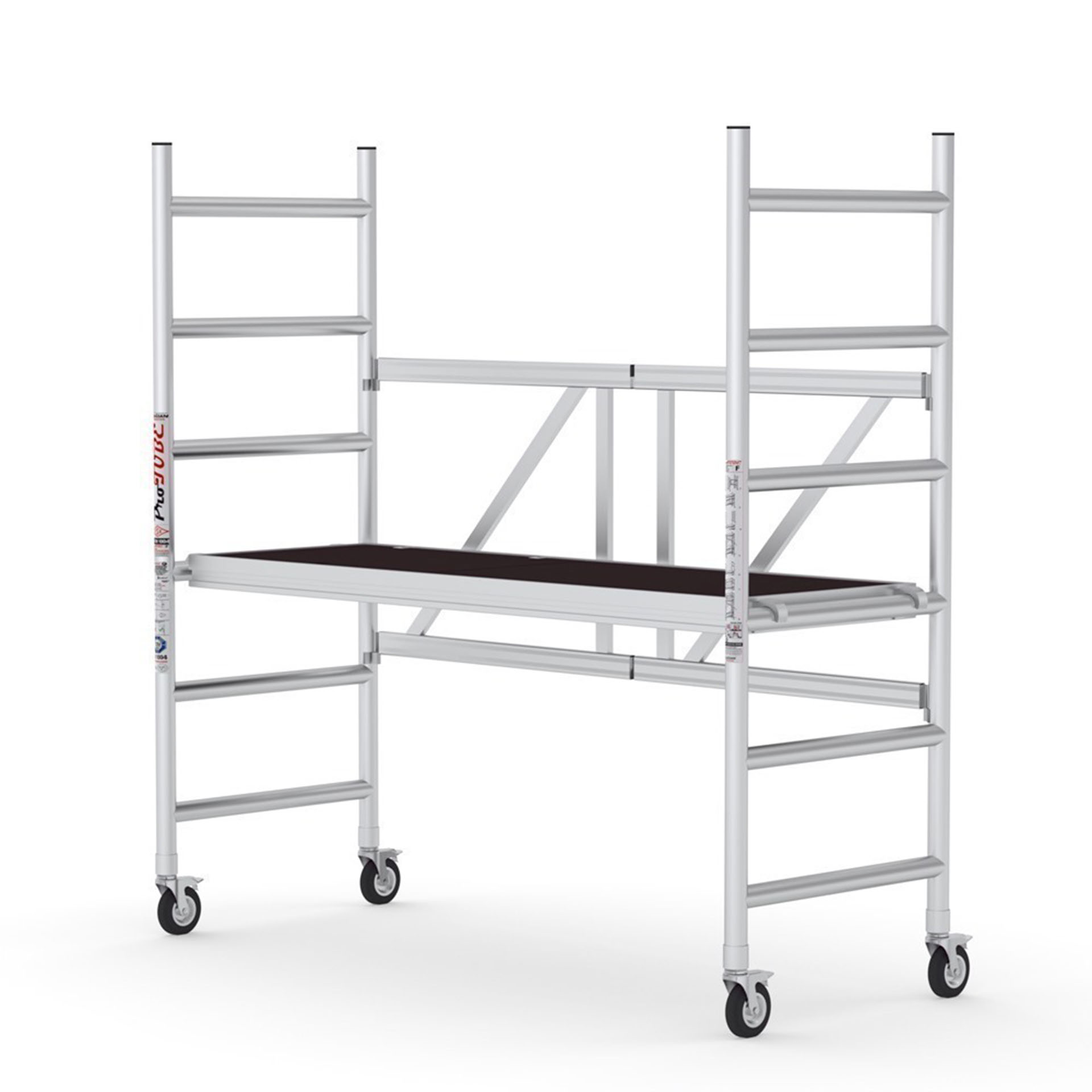 <strong>TOP CENA</strong></br>Aluminijasti premični oder ProTUBE F90, delovna višina 2,75 m